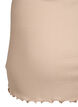 Topp med spetskant, Beige, Packshot image number 3