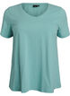 Enf&auml;rgad bas-t-shirt i bomull, Gr&ouml;n, Packshot image number 0