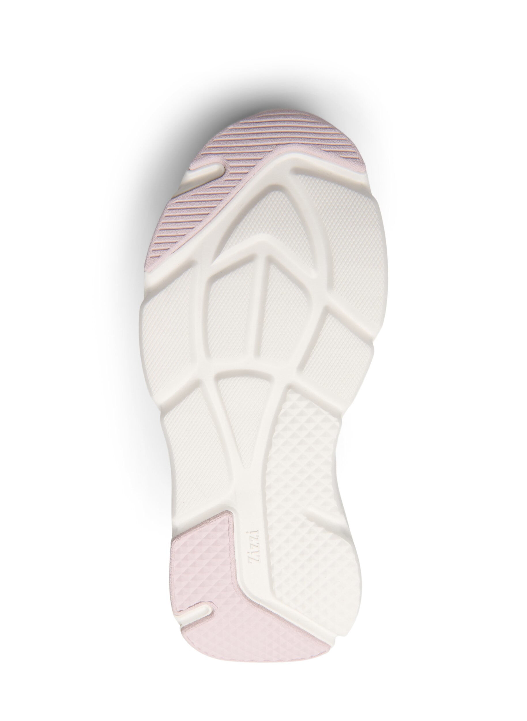 Zizzi Wide fit - Bekv&auml;ma sneakers med st&ouml;td&auml;mpande sula, Beige, Packshot image number 3