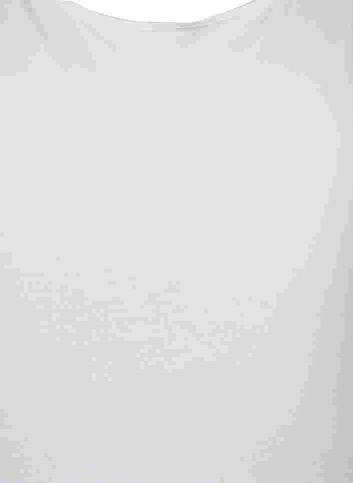 Gravidtopp med amningsfunktion, Bright White, Packshot image number 2
