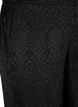 Byxor med strukturmönster, Black, Packshot image number 2