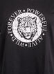 T-shirt med tryck, Svart, Packshot image number 2