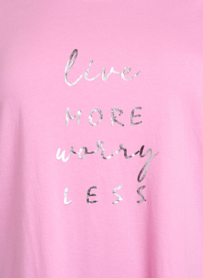 FLASH - T-shirt med tryck, Rosa, Packshot image number 2