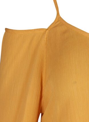 Tunika med off-shoulder, Golden Yellow, Packshot image number 2