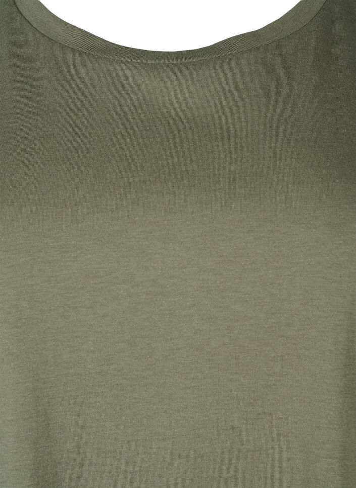 2-pack kort&auml;rmade t-shirtar, Gr&ouml;n, Packshot image number 4