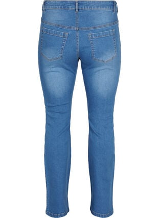 Ellen bootcut jeans med hög midja, Light blue, Packshot image number 1