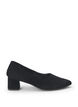 Wide fit - Pumps i mocka, Black, Packshot image number 0