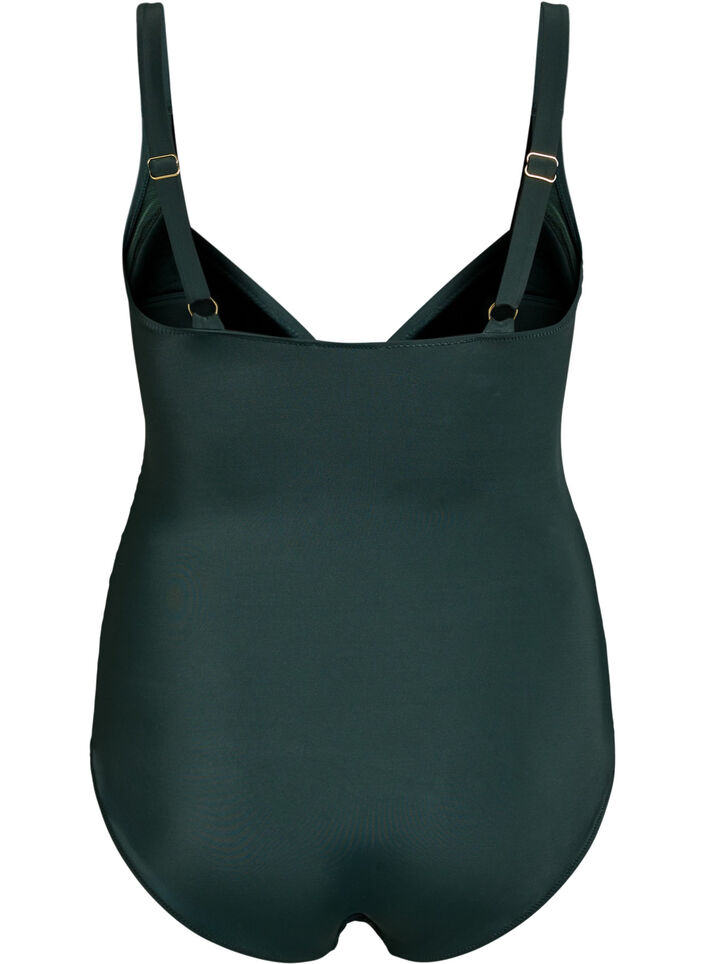 Baddr&auml;kt med ringdetalj och drapering, Gr&ouml;n, Packshot image number 1