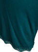 L&ouml;sa nattshorts med ribbstickad textur och spetskant, Gr&ouml;n, Packshot image number 3