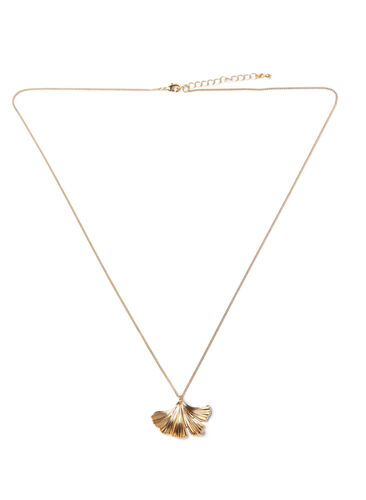 Halsband med hängsmycke, Gold Metal, Packshot image number 0