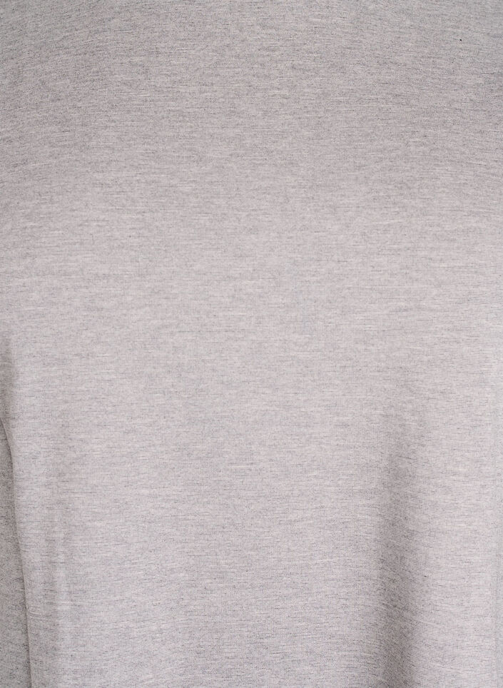 Kort a-linjeformad jerseykl&auml;nning, Gr&aring;, Packshot image number 2
