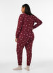 M&ouml;nstrade pyjamasbyxor, R&ouml;d, Model image number 1