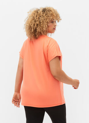 Kortärmad t-shirt för träning, Living Coral, Model image number 1