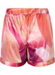 Mönstrade nattshorts med dragsko, Orange Pink AOP, Packshot image number 1