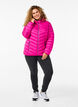 L&auml;ttviktsjacka med huva, Rosa, Model image number 1
