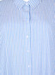 Lång randig bomullsskjorta, Light Blue Stripe, Packshot image number 2