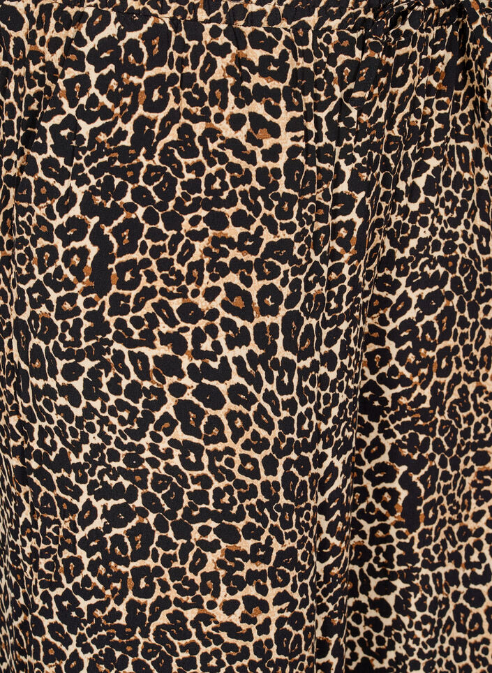 L&ouml;sa byxor i viskos med fickor, Brun, Packshot image number 2