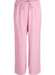 L&ouml;sa pyjamasbyxor i seersucker med h&ouml;g midja, Rosa, Packshot image number 0