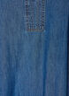 Maxikl&auml;nning i denim med volangv&aring;der, Bl&aring;, Packshot image number 2