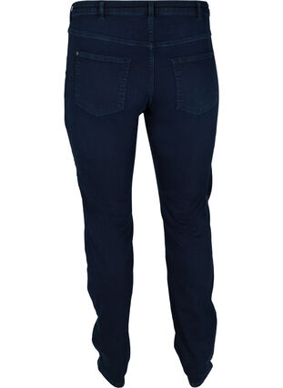 Sanna jeans med extra slim fit och normal midjehöjd, Dark blue, Packshot image number 1