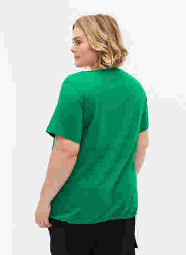 Kortärmad t-shirt i bomull, Jolly Green, Model image number 1