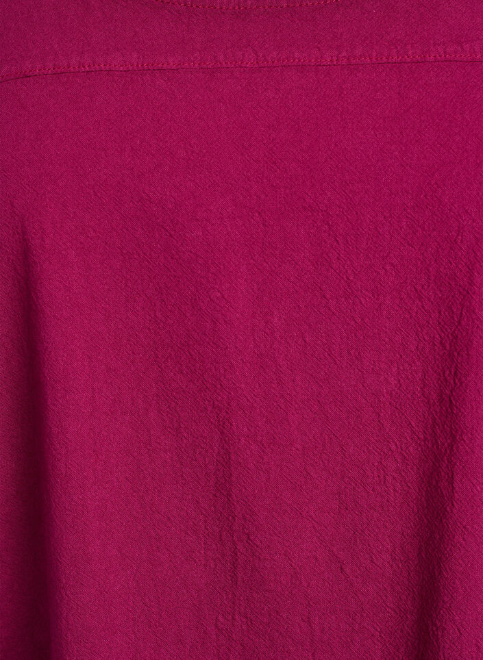 Kort&auml;rmad kl&auml;nning i bomull, R&ouml;d, Packshot image number 2