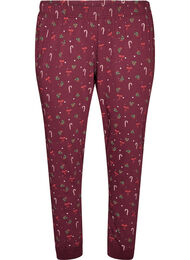 M&ouml;nstrade pyjamasbyxor, M&ouml;rk Bordeaux
