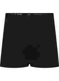 Seamless shorts med normalhög midja, Black
