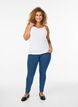 Baslinne i bomull, Vit, Model image number 1