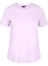 Bas t-shirt i bomull, Orchid Bloom