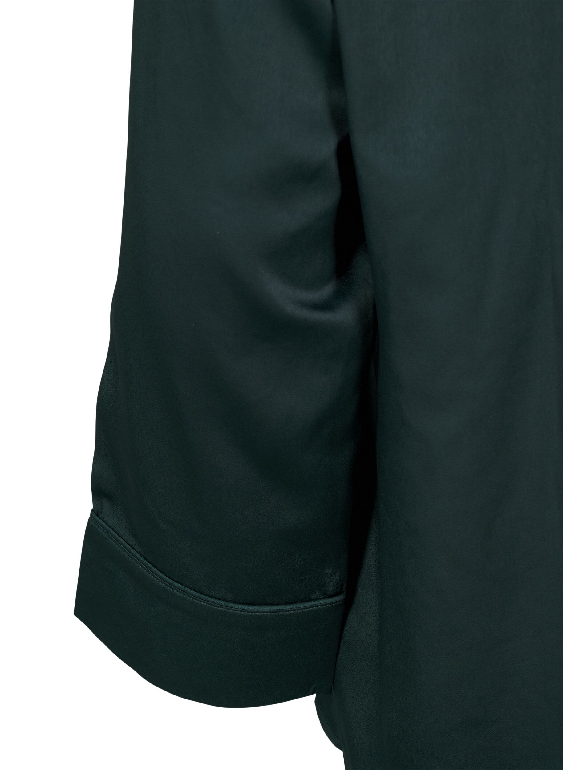 Zizzi Nattskjorta i satin, Scarab, Packshot image number 3