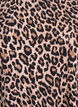 Långärmad blus med leopardmönster, Brun, Packshot image number 2