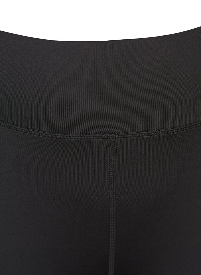 Croppade basleggings f&ouml;r tr&auml;ning, Svart, Packshot image number 3