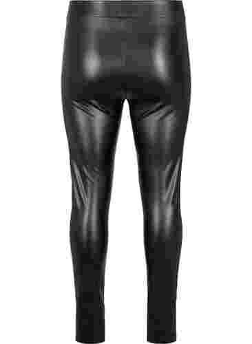Belagda leggings med foder, Black, Packshot image number 1