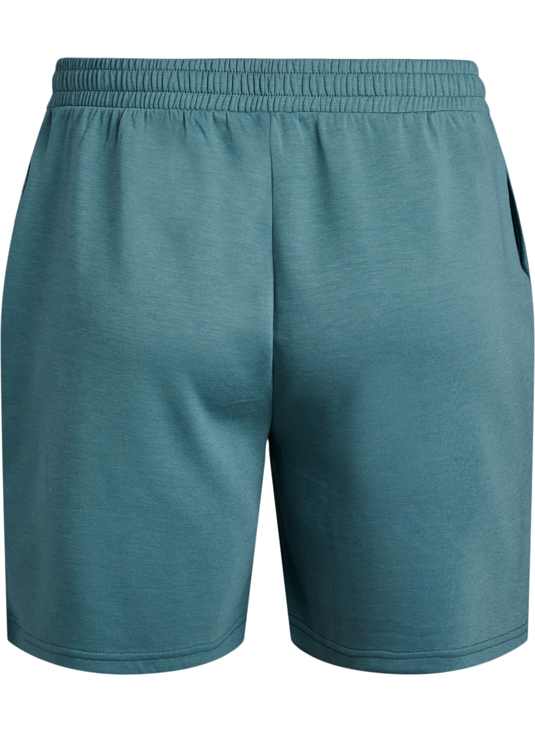 Zizzi Shorts i modalmix med fickor, Gr&ouml;n, Packshot image number 1