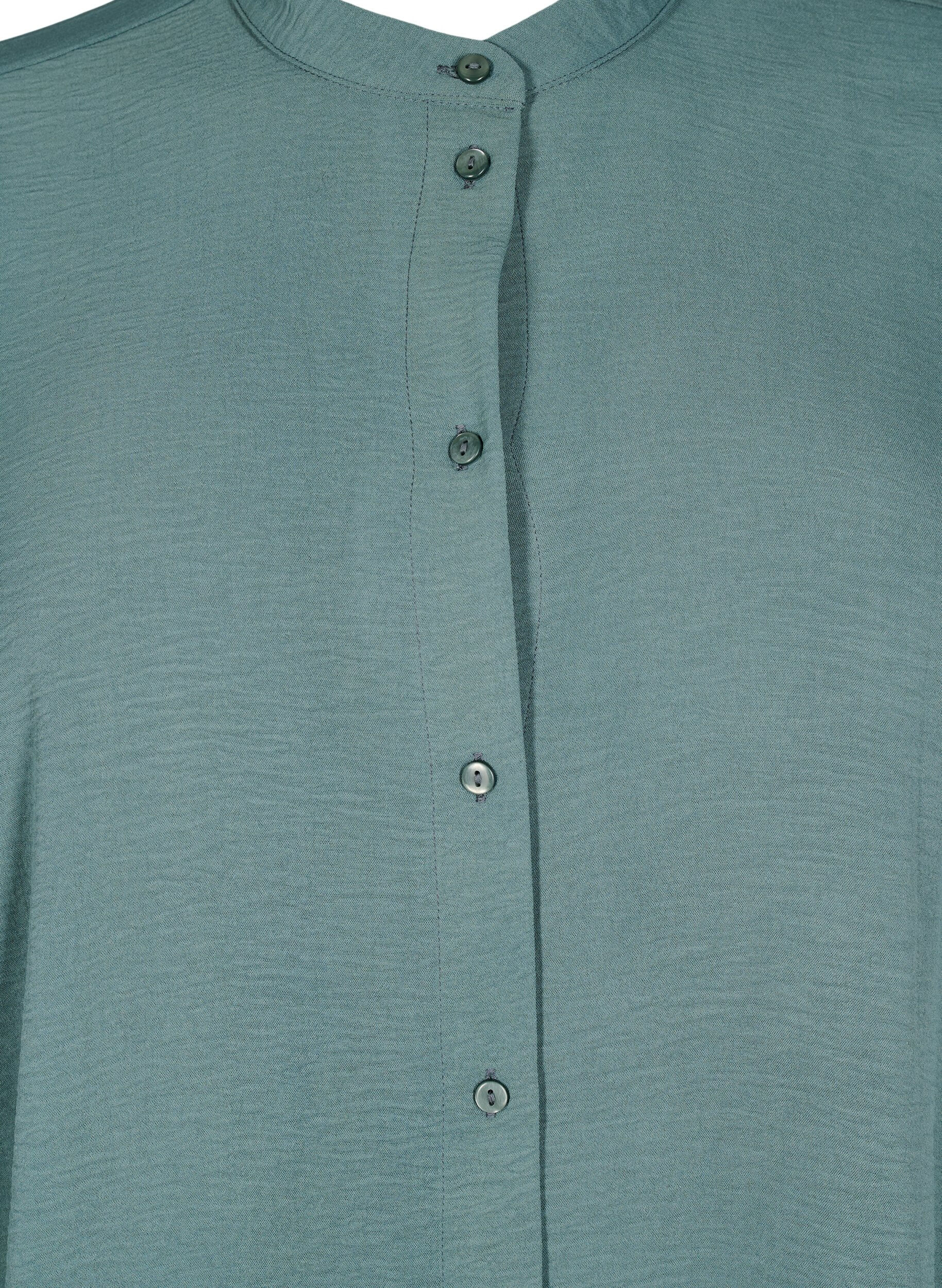 ZizziTunika med 3/4-&auml;rmar, Gr&ouml;n, Packshot image number 2