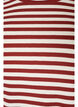Randig t-shirt med ribbad struktur, R&ouml;d, Packshot image number 2