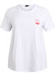 FLASH - T-shirt med tryck, Vit, Packshot image number 0