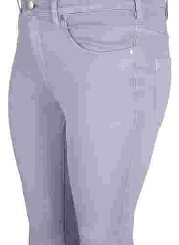 Super slim Amy jeans med hög midja, Lavender, Packshot image number 2