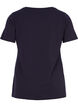 Enf&auml;rgad t-shirt i bomull, Bl&aring;, Packshot image number 1