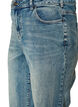Kiana l&auml;tt slitna jeans med rak passform, Bl&aring;, Packshot image number 2