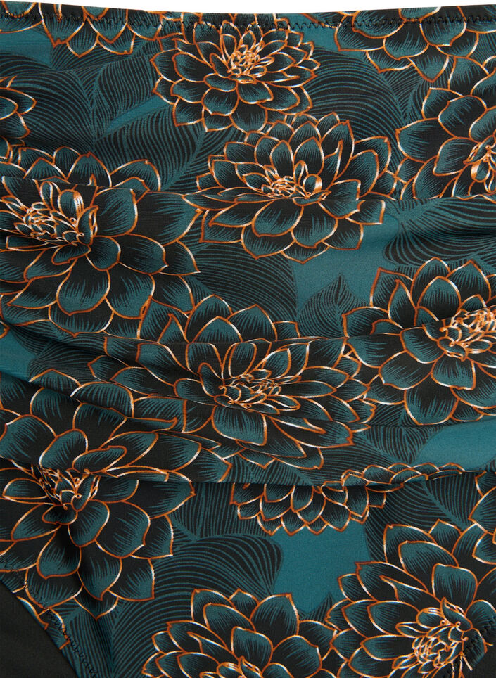 Bikinitrosa med m&ouml;nster och h&ouml;g midja, Bl&aring;, Packshot image number 2