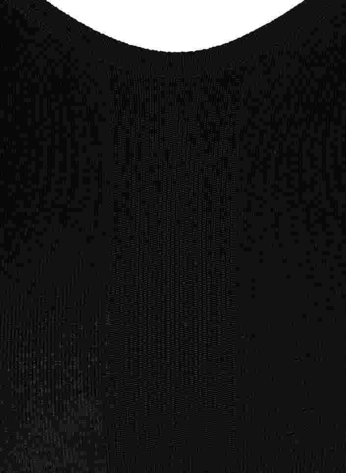 Shapeweartopp med breda remmar, Black, Packshot image number 2