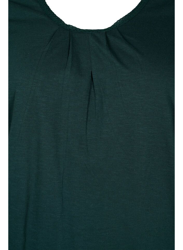 Bomullsblus med 3/4-&auml;rmar, Scarab, Packshot image number 2