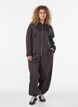 Kort skjorta med tv&aring;v&auml;gsdragkedja, Brun, Model image number 1