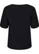 Blus med ballongärmar, Black, Packshot image number 1
