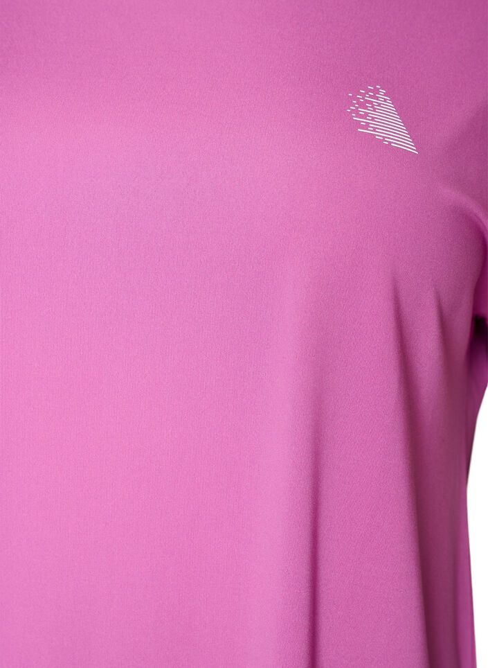 Enf&auml;rgad tr&auml;nings-T-shirt, Lila, Packshot image number 2