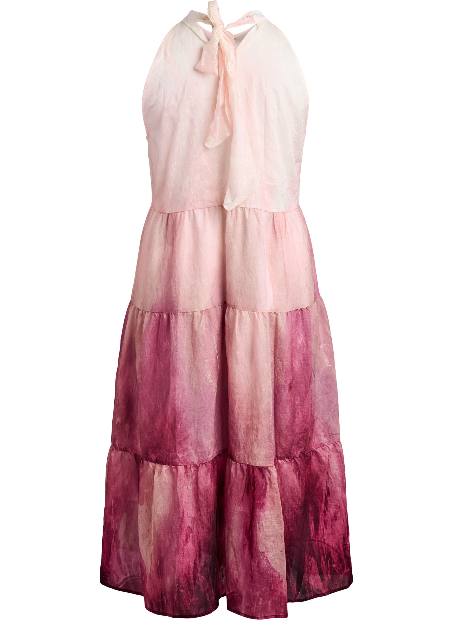 ZizziMidi halterneckkl&auml;nning, Rosa, Packshot image number 1