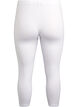 3/4 bas-leggings, Vit, Packshot image number 1