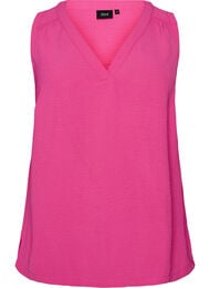 &Auml;rml&ouml;s topp med rynkdetaljer, Rosa